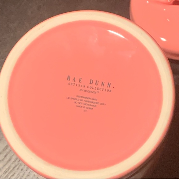 Rae Dunn LOVE Embossed Heart Pink Valentine’s Day Canister - Picture 10 of 10